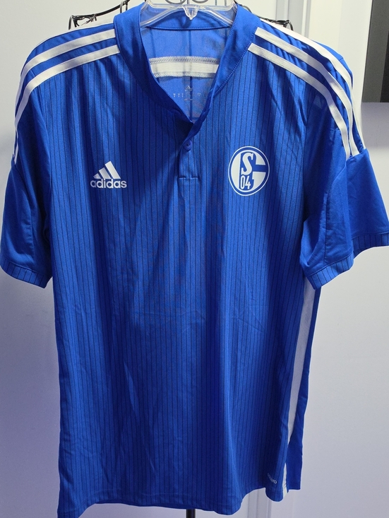 adidas Other - adidas Blue Schalke 04 Home Soccer Jersey